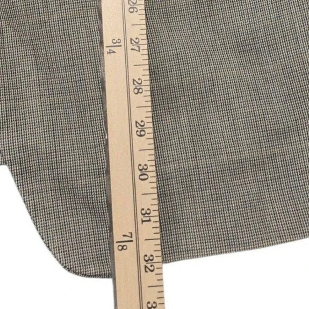 Lauren Ralph Lauren‎ Blazer Mens 42R Tan Houndstooth Two Button Sport Coat